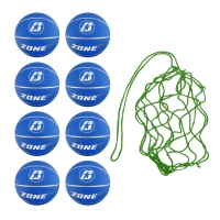 Net of 8 Zone Basketballs Size 7  (Blue)